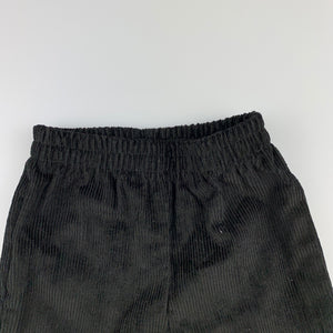 Girls Blue Sky, black cotton corduroy pants / bottoms, GUC, size 00