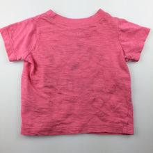 Load image into Gallery viewer, Girls Carter&#39;s, pink cotton t-shirt / top, future legend, GUC, size 3 months
