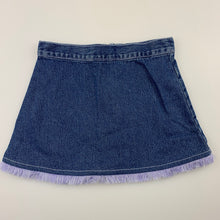 Load image into Gallery viewer, Girls denim, casual skirt, W: 48cm, GUC, size 12 months