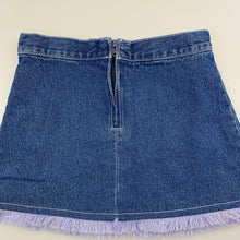 Load image into Gallery viewer, Girls denim, casual skirt, W: 48cm, GUC, size 12 months