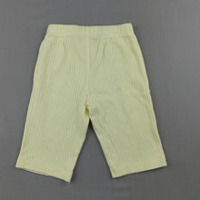 Load image into Gallery viewer, Unisex Baby Ka-Boosh, yellow soft cotton pants / bottoms, GUC, size 000