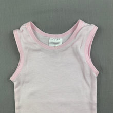 Load image into Gallery viewer, Girls Target, pink cotton singlet / t-shirt / top, EUC, size 000