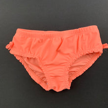 Load image into Gallery viewer, Girls Babies R Us, orange swim shorts / bottoms, EUC, size 00