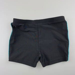 Boys Pumpkin Patch, dark grey swim shorts, EUC, size 2