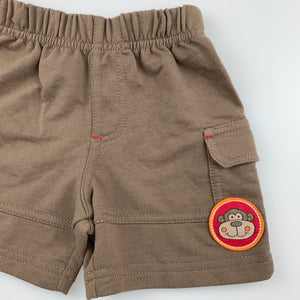 Boys Dymples, soft feel cargo shorts, elasticated, GUC, size 000