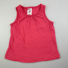 Load image into Gallery viewer, Girls Tiny Little Wonders, pink cotton tank top / t-shirt, EUC, size 00