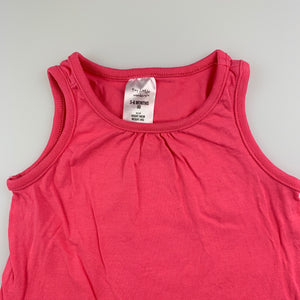 Girls Tiny Little Wonders, pink cotton tank top / t-shirt, EUC, size 00