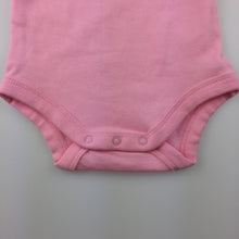 Load image into Gallery viewer, Girls Target, pink cotton bodysuit / romper, EUC, size 0000