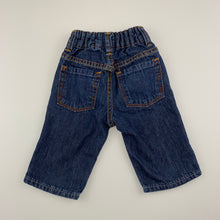 Load image into Gallery viewer, Boys Baby Gap, blue denim jeans, elasticated, EUC, size 00