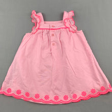 Load image into Gallery viewer, Girls Target, lined pink cotton summer party dress, GUC, size 00