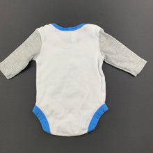 Load image into Gallery viewer, Boys Dymples, soft cotton bodysuit / romper, monsters, EUC, size 000