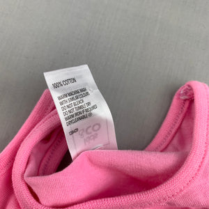 Girls Kids & Co Baby, pink cotton tank top / t-shirt, EUC, size 000