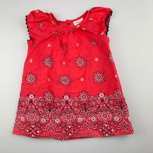 Load image into Gallery viewer, Girls Jack &amp; Milly, lightweight floral cotton dress, GUC, size 00