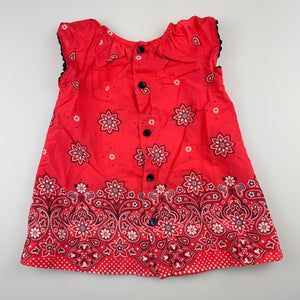 Girls Jack & Milly, lightweight floral cotton dress, GUC, size 00