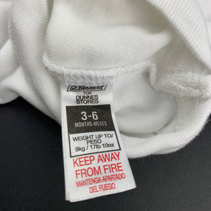 Unisex St Bernard, soft cotton bodysuit / romper, Tuesday, EUC, size 00