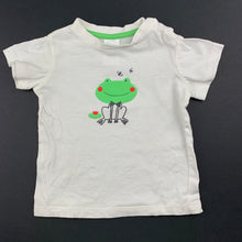 Load image into Gallery viewer, Unisex Target, white cotton t-shirt / top, frog, FUC, size 00