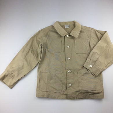 Boys Kids World, lightweight cotton jacket, popper fastening, GUC, size 7