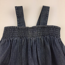 Load image into Gallery viewer, Girls Fred Bare, sleeveless denim dress, GUC, size 00