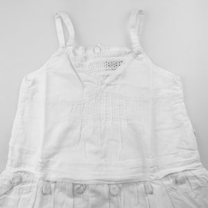 Girls Gumboots, lined cotton sleeveless dress, GUC, size 12 months