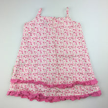 Load image into Gallery viewer, Girls Mini Molly, cotton floral summer party dress, EUC, size 0