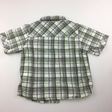 Load image into Gallery viewer, Boys Mother Care, 100% cotton check short sleeve shirt, GUC, size 2