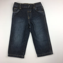 Load image into Gallery viewer, Boys Target, 100% cotton jeans, elasticated waist, GUC, size 2