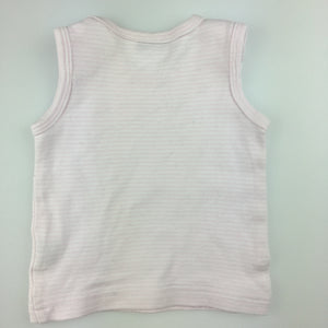 Girls Baby by David Jones, 100% cotton t-shirt / top, FUC, size 000