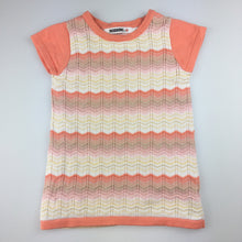 Load image into Gallery viewer, Girls Missoni, cotton knit dress, &amp; underslip, EUC, size 2