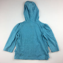 Load image into Gallery viewer, Girls H+T, lightweight hooded long sleeve t-shirt, GUC, size 1