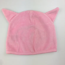 Load image into Gallery viewer, Girls Dymples, pink velour cat hat, novelty, EUC, size 0