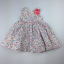 Load image into Gallery viewer, Girls John Lewis, lined summer / party dress, GUC, size 00