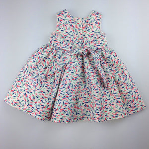 Girls John Lewis, lined summer / party dress, GUC, size 00