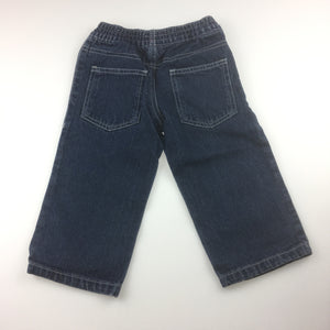 Boys h+t, jeans with elasticated waist, EUC, size 1