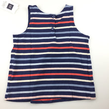 Load image into Gallery viewer, Girls Baby Gap, striped swing tank top, NEW, size 2